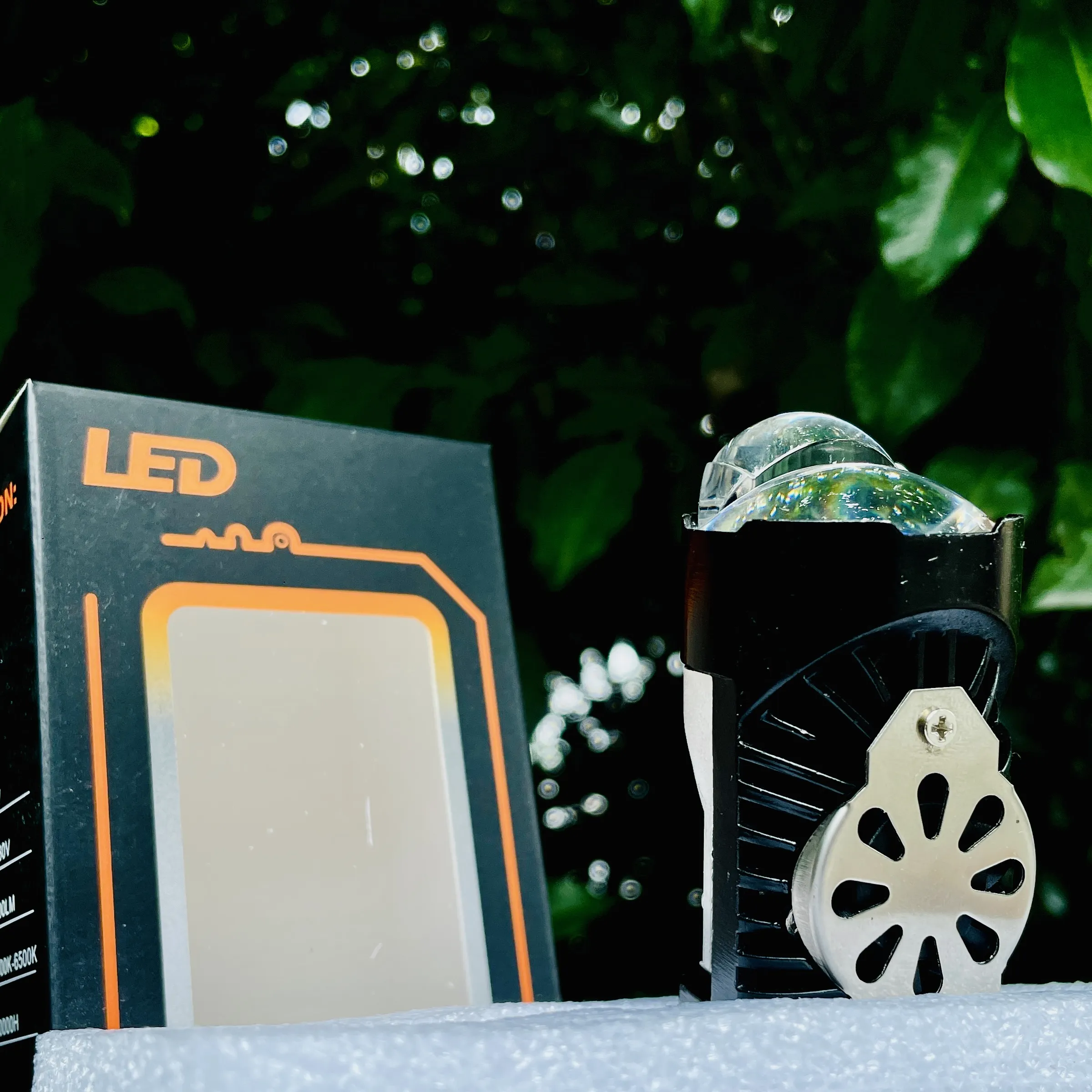 RTD 60W LED headlight plug and play H4 fitting installation