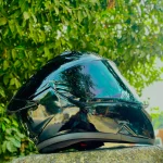 moto 4 with bluetooth double visor gloss black