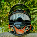 moto 4 with bluetooth double visor