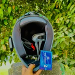 moto 4 with bluetooth double visor padding