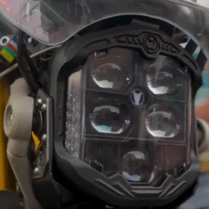 LIU HJG Original God's Eye 7 Inch 95W LED Spot/Fog Light For triumph speed 400 and triumph scram 400 (Pack Of 1)