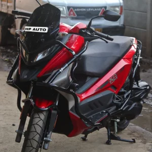 Hero Xoom 160 Scooter Crash Guard, Black, Heavy-Duty Protection for Scooter Very Heavy Quality Crash Guard