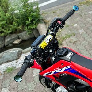 Retro Cnc No Rod Mini Bar End Mirror – Universal Fit for All Bikes – Anti-Glare Motorcycle Rear View Mirror