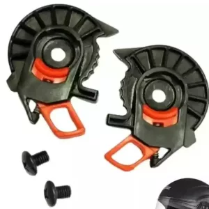 Studds Crest Visor Mechanism Set – Helmet Ratchet Plate Replacement for Full Face Helmet
