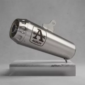 Universal Motorcycle Exhaust Muffler Silencer – Stainless Steel Slip-On Exhaust with Removable DB Killer for All Bikes (Performance Sound Upgrade)