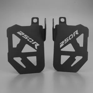 Sarkkart Hero Xtreme 250R Ladies Footrest Pair | Rear Passenger Footrest Set | Heavy Duty Metal Foot Rest | Black Powder Coated Finish