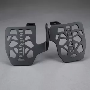 Sarkkart Royal Enfield Guerilla 450 Rear Footrest – Heavy Duty Pillion Foot Support Left & Right Set Black