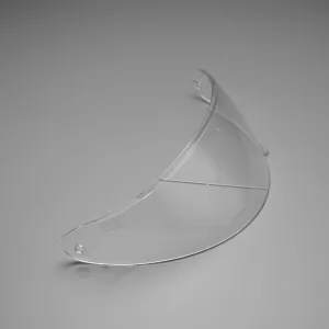 Vega Edge Clear Helmet Visor – Scratch Resistant Polycarbonate Face Shield with UV Protection for Edge & Edge DX Helmets